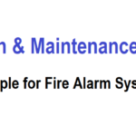 Sample Operation & Maintenance Manual for Fire Alarm System